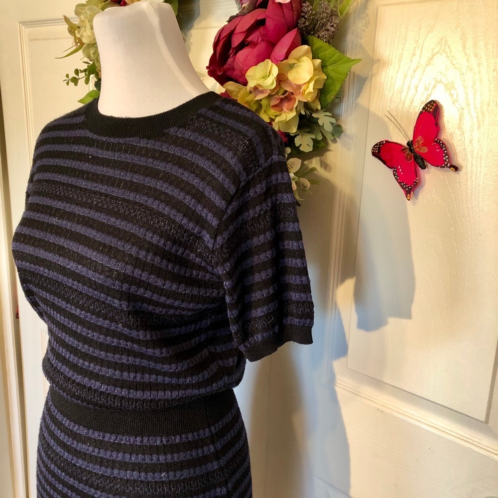 💼 Zara Striped Knit Dress - Picture 4 of 13